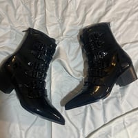 new patent witchy boots 