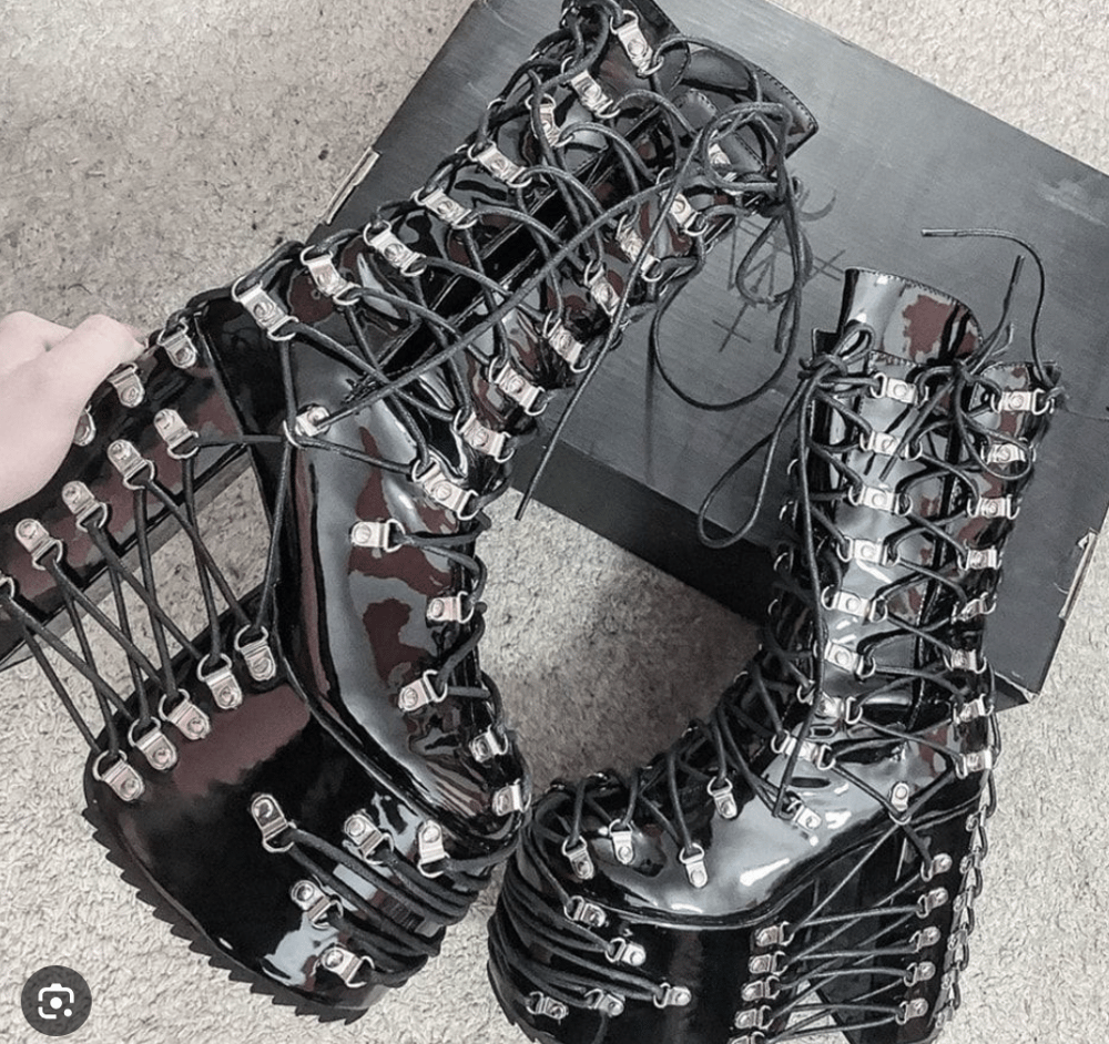Image of NEW corset boots!!!!! 