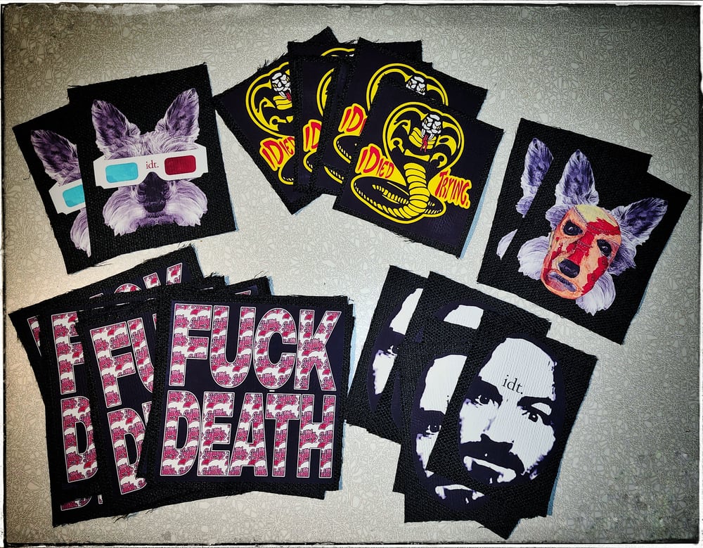 90's Style Handmade Patches