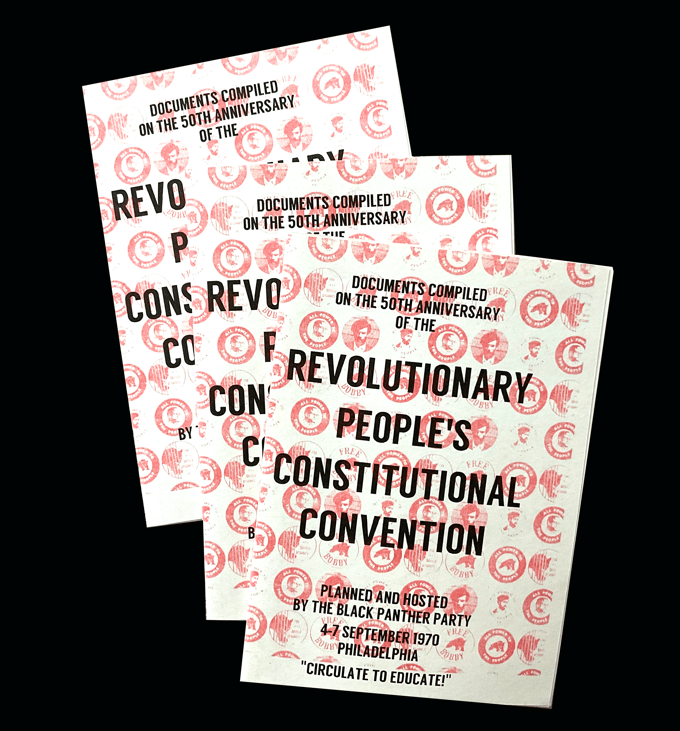 Image of Documents compiled on the 50th Anniversary of the Revolutionary People's Constitutional Convention