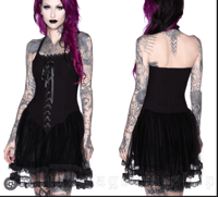 Image 1 of corset frill dress 