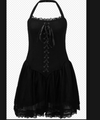 Image 3 of corset frill dress 