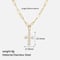 Image of 18K Gold Plated Artificial Pearl Pendant Necklace