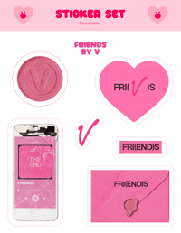 [STICKERS] Friends by V