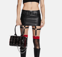 Image 1 of bondage black mini bag 