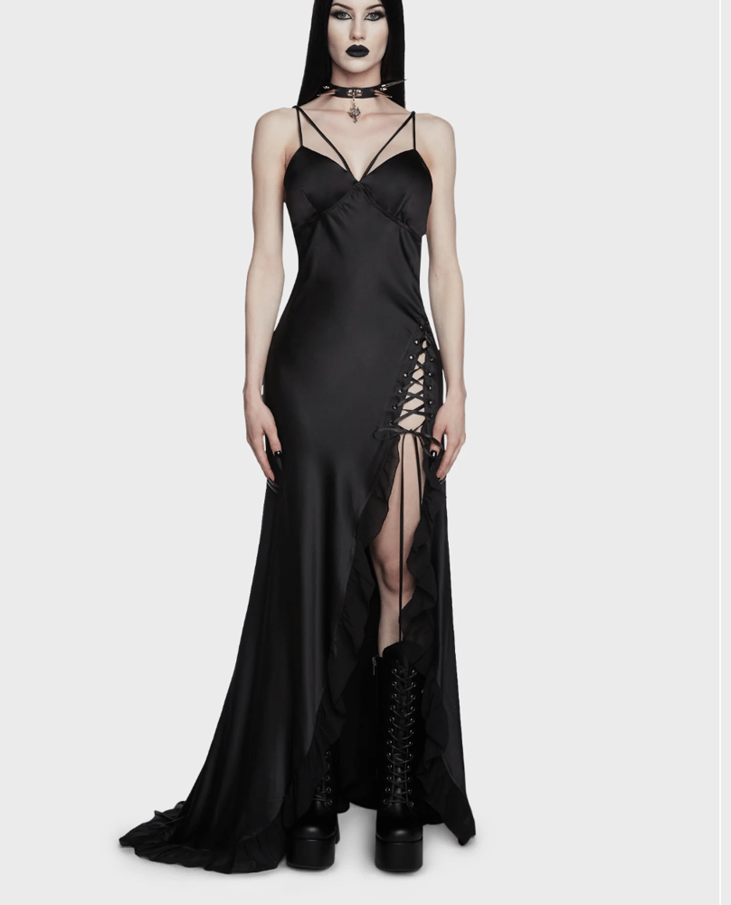 Image of gorgeous gothic gown