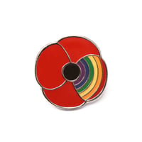 Lapel Pin | Inclusion and Respect | Poppy