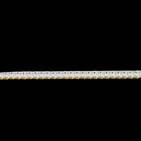 Image 2 of Crystal Golden Goddess Tennis Bracelet