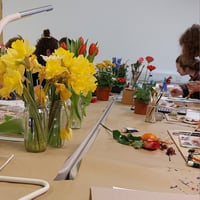 Image 5 of Drawing in the Spring Art Workshop
