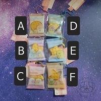 Sumikko Gurashi Sleepover Snack Keychain