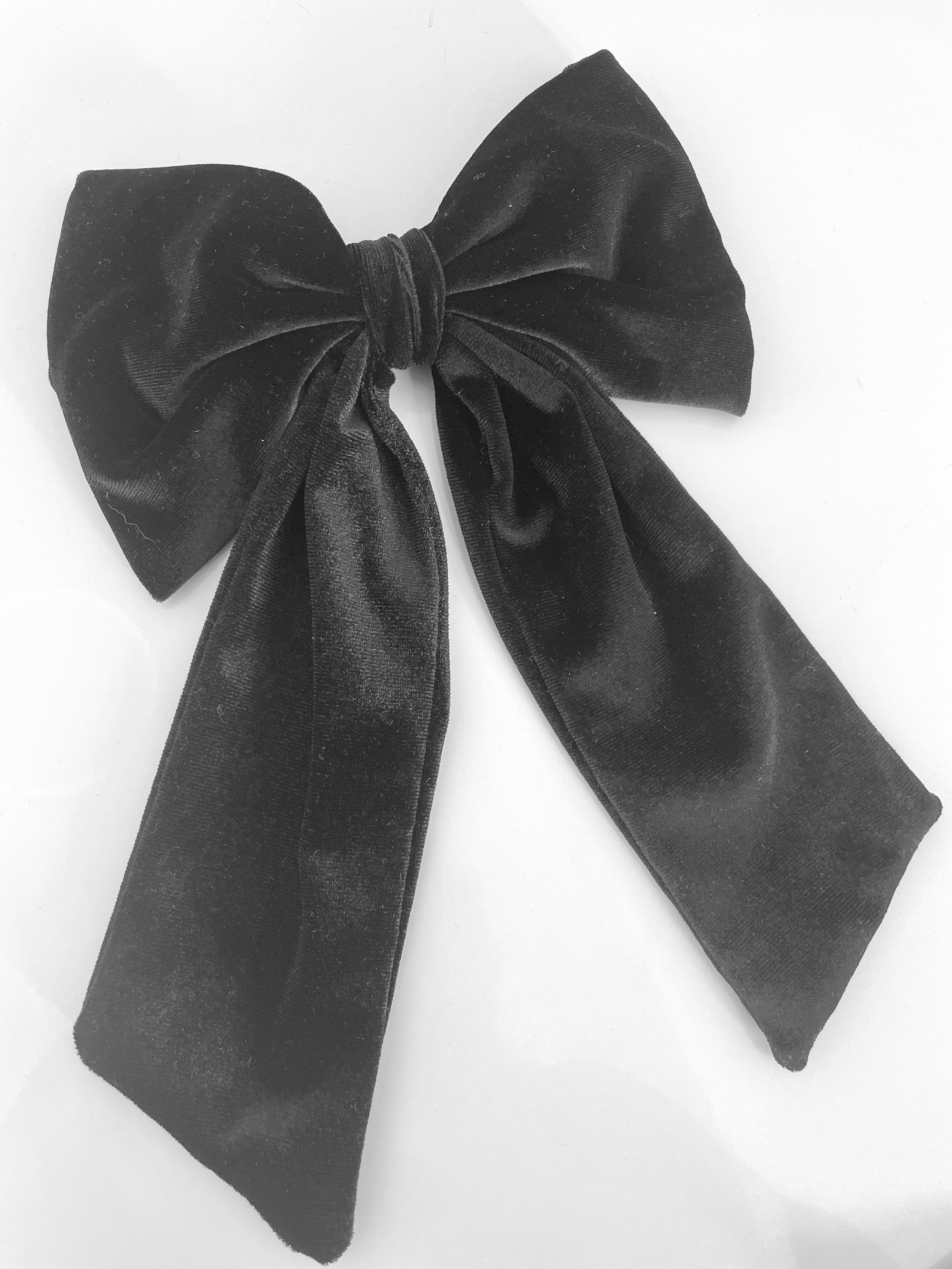 VELVET HAIR TIE SPARKLED DARK SAGE VELVET HAIR TIE SPARKLED DARK SAGE