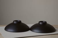 Image 4 of Ebonised oak footed bowls set