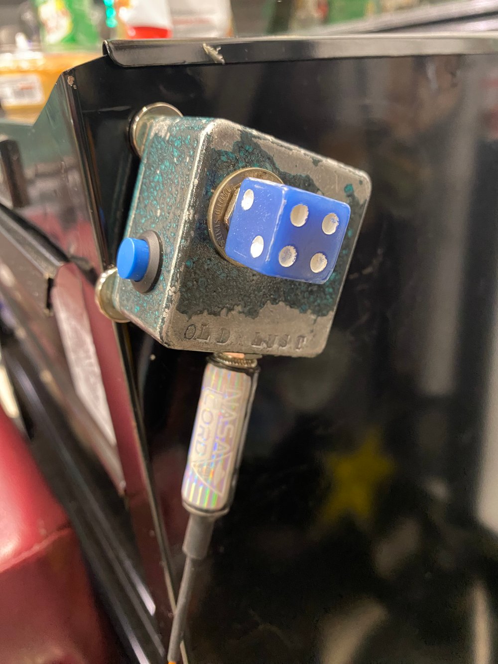 Image of Juice box/ left side mount/blue