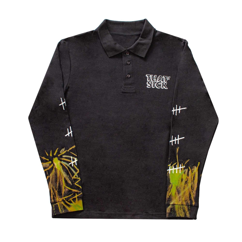 Image of FIREWORKS - POLO L  LONG SLEEVE