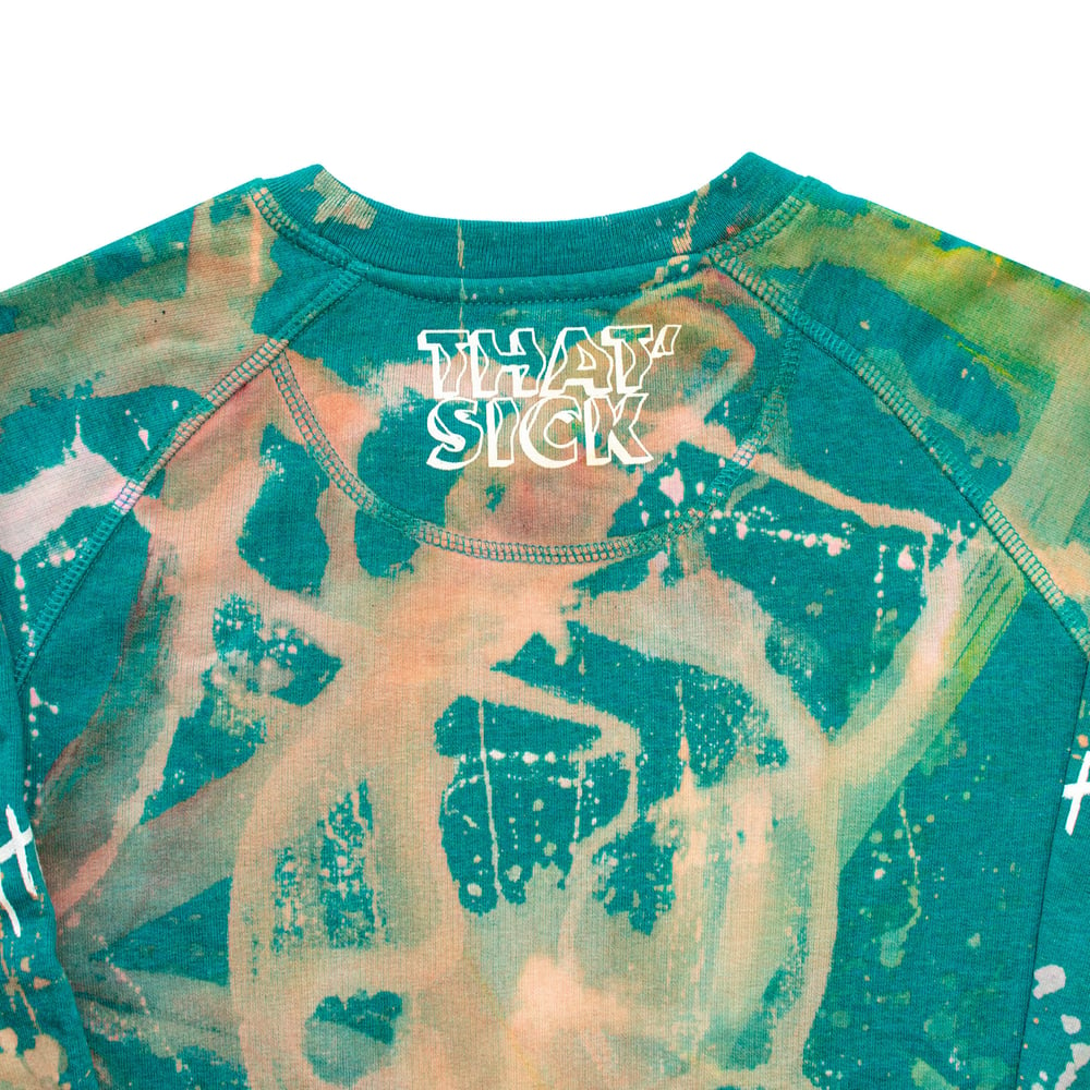 Image of GREEN RIVER - FELPA XS TIE DYE