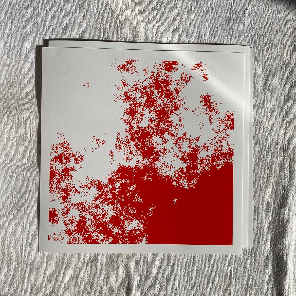 Red Pixels Fighting Fine Art Prints