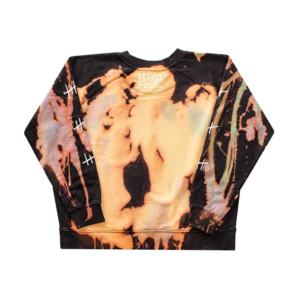 Image of LOVE RAINBOW - FELPA M TIE DYE