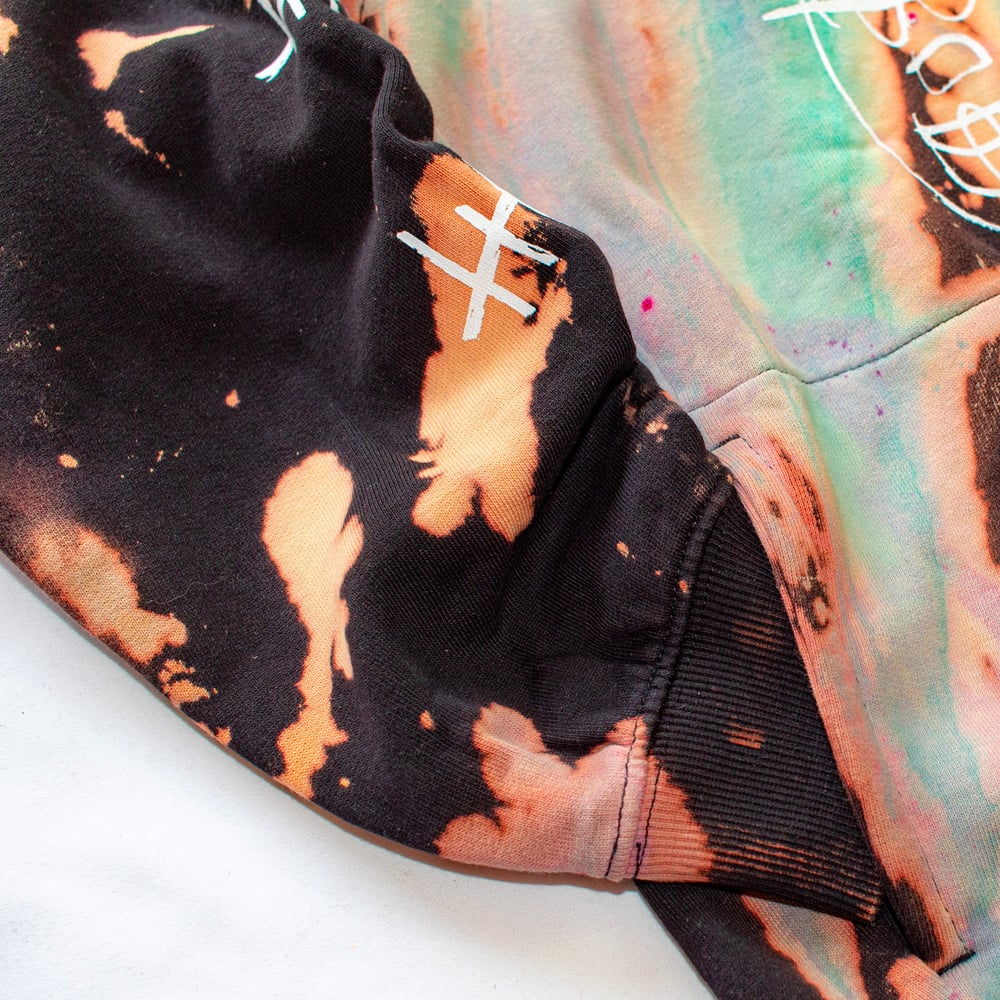 Image of LOVE RAINBOW - FELPA M TIE DYE
