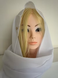 Image 1 of Mini Cross Veil (White)