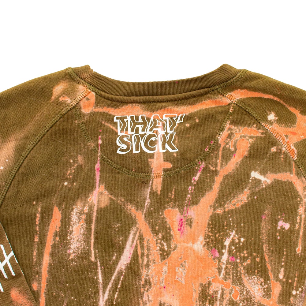 Image of ORANGY - FELPA S TIE DYE 