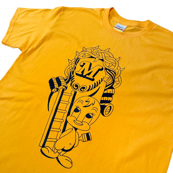 MAGICO X COOLY TATTOO - "Tweety" T-shirt (Gold)