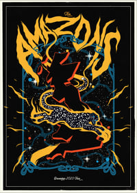 Image 1 of Ltd. Edition Signed & Numbered The Amazons VIP '23 December Print