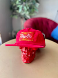 Image 1 of Cola hat red