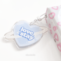 Image 1 of lovestay keychain