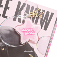 Image 1 of danceracha keychain