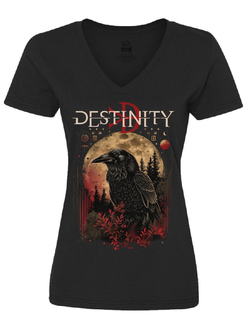 DESTINITY Shirt "Raven & Moon"