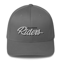 Image 5 of OLD SCHOOL RIDERS LOGO FLEXFIT HAT