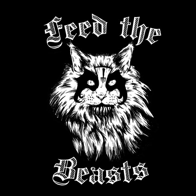 "FEED THE BEASTS" INDONESIAN DARK ROAST #TNR 12 OZ.