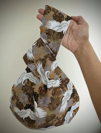 Image 2 of Japanese Crane & Floral Knot Bag 