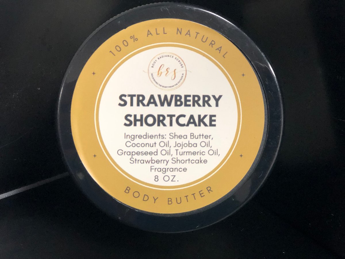 STRAWBERRY SHORTCAKE BODY BUTTER 8OZ