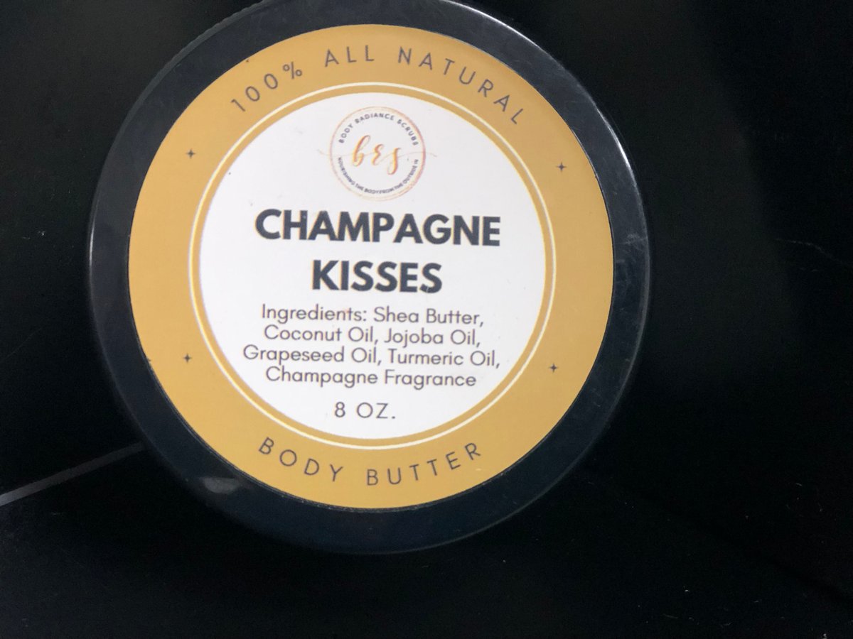 CHAMPAGNE KISSES BODY BUTTER 8OZ