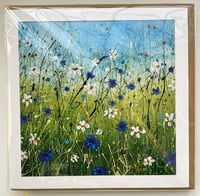 Image 3 of 'Cornflower' Greetings Card