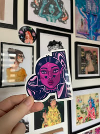 Image 4 of Shiny Art Sticker - “Nebulae”