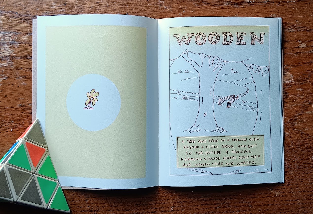Image of Wooden - Mini-comic - Singed  Edition