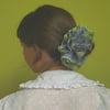 Thistle Ruffle Scrunchie 