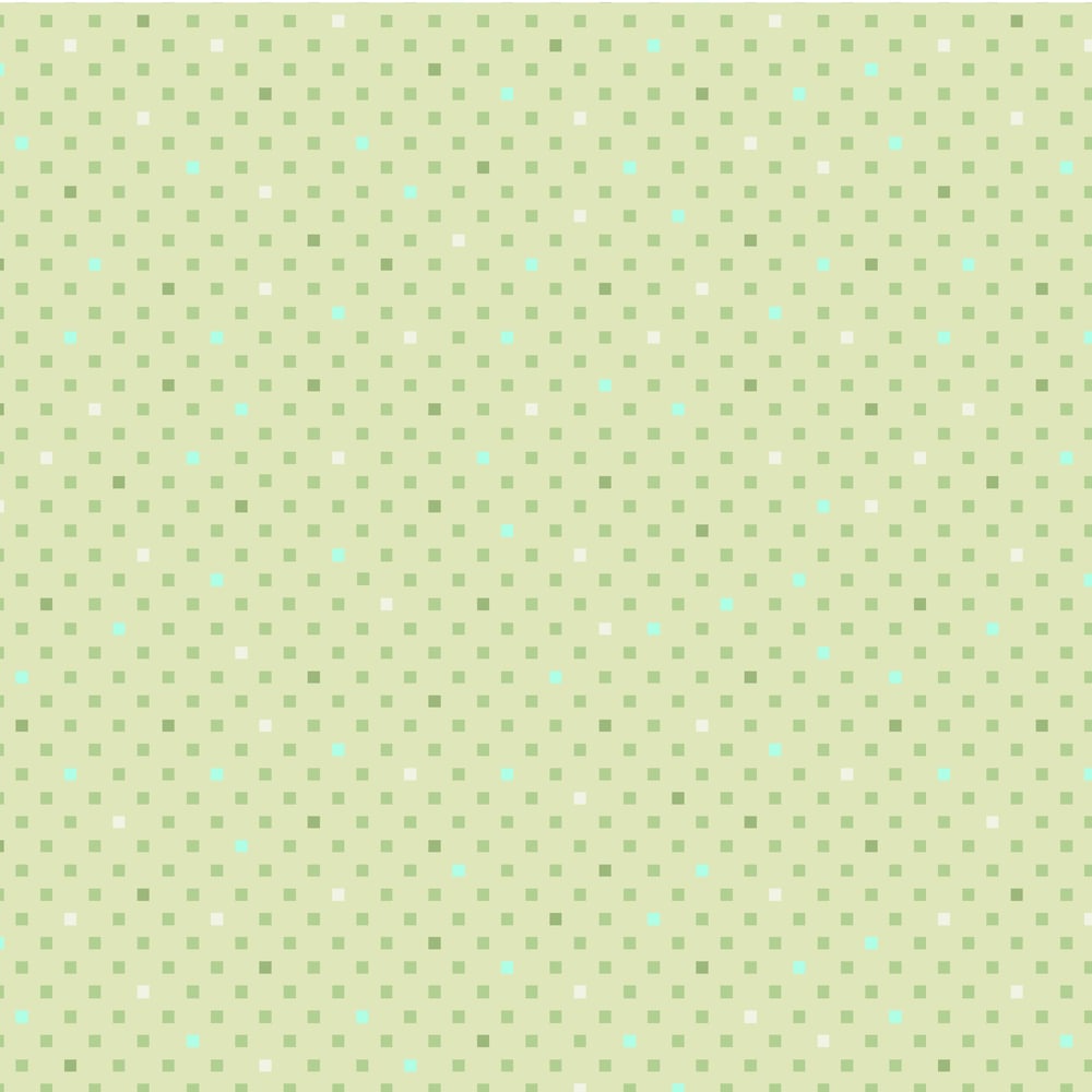 Dazzle Dots 2 Dazzling Squares Light Green by the Yard YDD-038