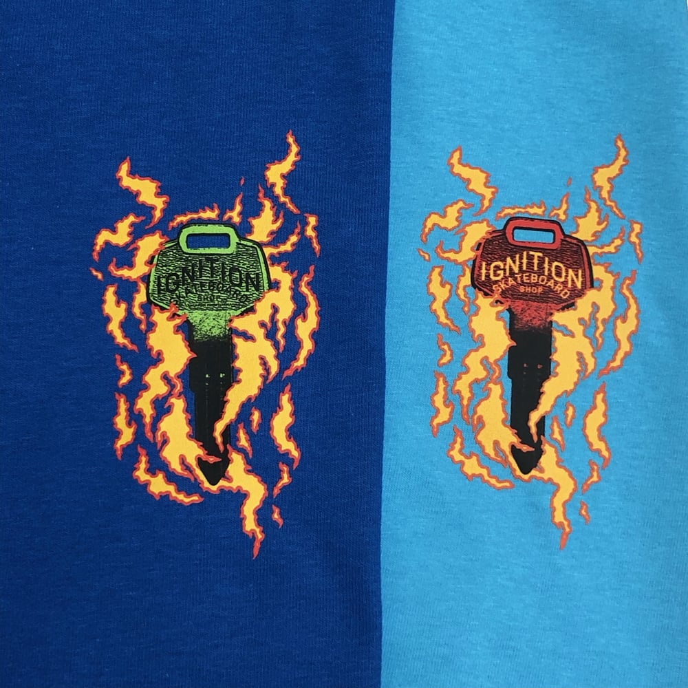 Image of Flaming Key Tee