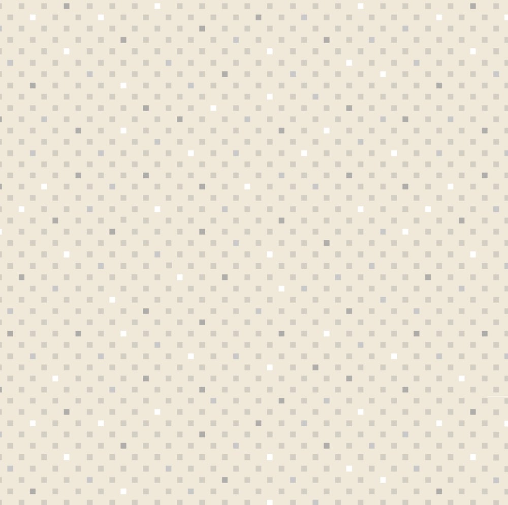 Dazzle Dots 2 Dazzling Squares Natural by the Yard YDD-048
