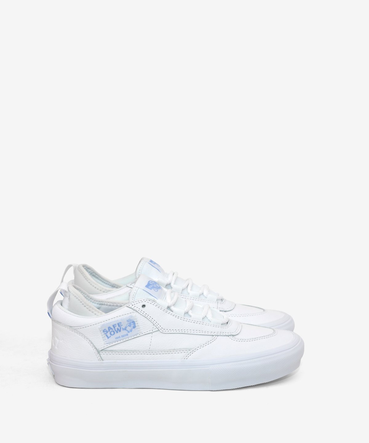 Image of VANS_SAFE LOW (RORY) :::WHITE LEATHER:::