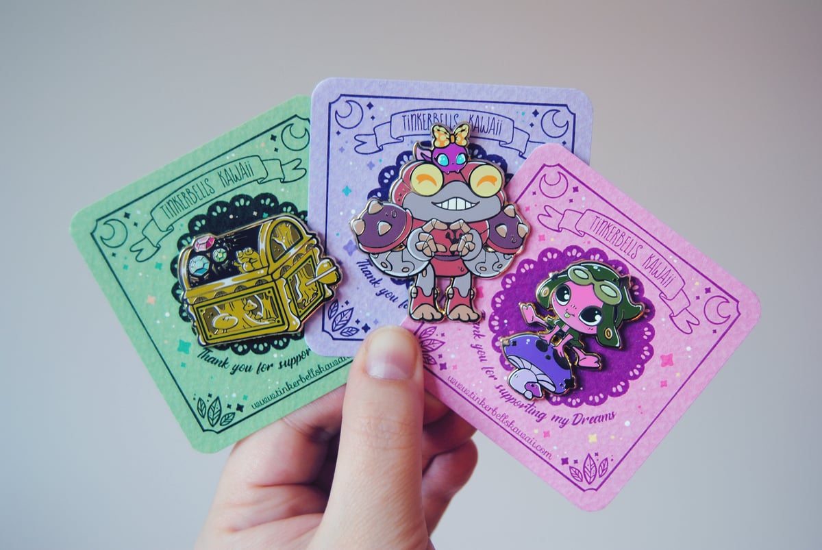 Amphibia pins | Tinkerbells Kawaii