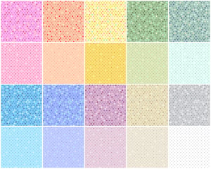 Dazzle Dots 2 Charm Pack 5" x 5" Squares