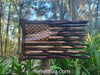 # 615 SMALL BATTLE FLAG WITH CYPRESS TRIM