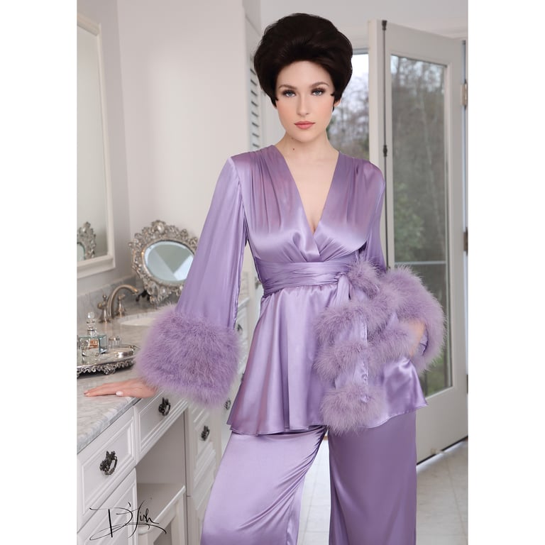 Dusty Lavender "Beverly" Lounge Suit Collector Color Size S
