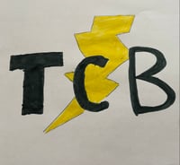 TCB logo stickers