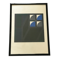 Image 1 of Gordon House Original 1968 Serigraph, Signed