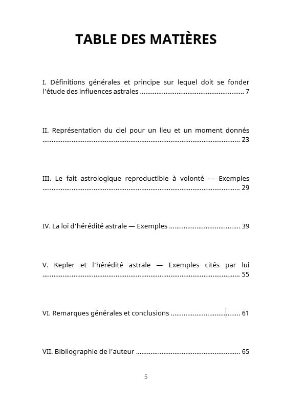 PAUL CHOISNARD - LES PREUVES DE L'INFLUENCE ASTRALE SUR L'HOMME
